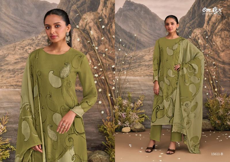 Omtex organza wholesaler dress material secunderabad